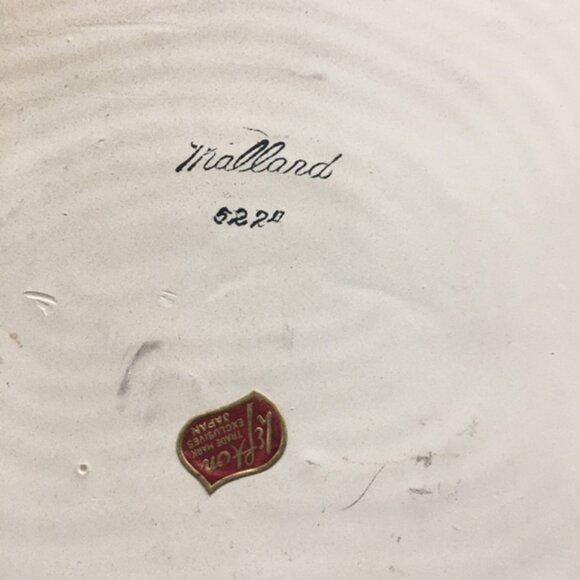 2 VTG Porclain  Mallard Wall Plaques By Lefton - Picture 10 of 11